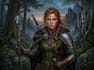 draw detailed fantasy art illustration