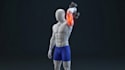 create 3d workout animation, 3d anatomy exercise tutorial video, 3d fitness, gym