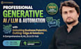 build generative ai and ai automation solutions using llms