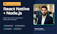 develop your react native mobile app with node js backend and ai app development