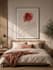 design luxury abstract wall art with modern home decor