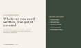 write articles, resumes, ads, linkedin posts and any content you need