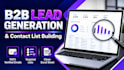 build targeted b2b lead generation and email list building