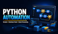build custom python automation scripts and desktop tools
