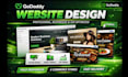 design a godaddy website and redesign godaddy website builder