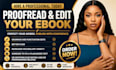 proofread and edit your ebook