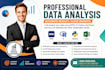 analyze your data using spss, r, python and excel