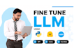 fine tune llm gpt and llama on your data with python
