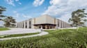 render 3d warehouse interior,factory plant,storage facility,industrial building