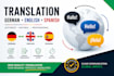 help you translate some german