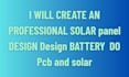 do pcb with solar panel design