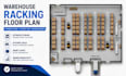 design warehouse racking floor plan optimized storage aisles