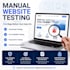 manually test your website