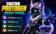 create custom protogen furry avatar vrchat avatar rigging pc quest