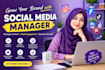 be your social media manager and content creator