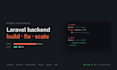 develop fix and scale your laravel PHP backend and rest API