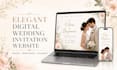 design a personalized wedding invitation website