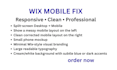 fix wix mobile responsive issuses and layout problems