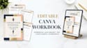 design an editable canva workbook and lead magnet