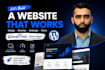 design, redesign or clone a responsive wordpress website