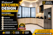 create contemporary design kitchen interior