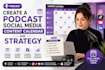 create a podcast social media content calendar and strategy