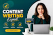 write SEO  blog content writer that ranks and converts