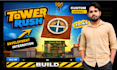 provide tower rush crash game with custom  controls