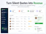 build an estimate follow up system with quote tracking