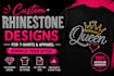 do rhinestone design for you professionally