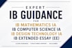 help with ib math ia, computer science ia, and design technology ia