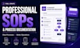 create professional sops and business process documentation
