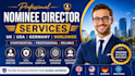 provide a professional UK nominee director service