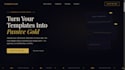 create a modern responsive business landing page