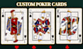design custom playing cards, poker card, 52 card deck, card deck design