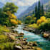 paint a custom landscape oil painting on canvas