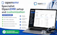 setup, customize and configure openemr ehr emr healthcare software