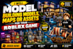 create custom roblox 3d models, maps and game assets