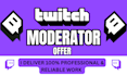 do twitch moderator stream chat bot moderator