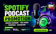 do spotify podcast promotion and distribution for organic listeners