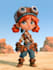 draw 2d game character illustration