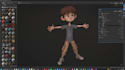 create and rig 3d character, 3d metahuman character and 3d stylized character