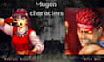 create custom mugen fighting game characters, street fighters, pixel art sprites