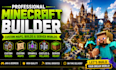 be your minecraft builder build custom minecraft map server spawn house