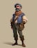 draw a 2d game character illustration