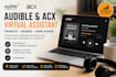 do amazon acx or audible audiobook promotion