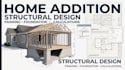 do residential addition structural design, extension structural plans for permit
