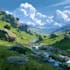 create cinematic environment concept art
