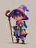 draw 2d game character illustration