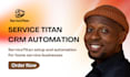 configure servicetitan workflows dispatch and marketing attribution